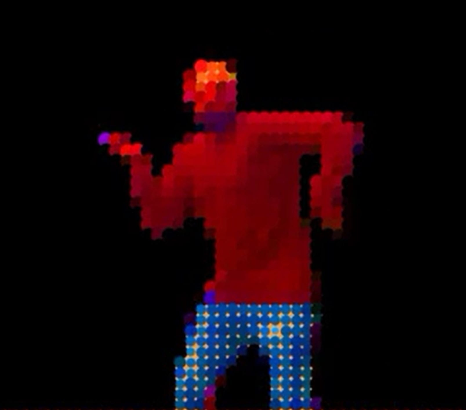 Rotoscoped dreamlike dance composite